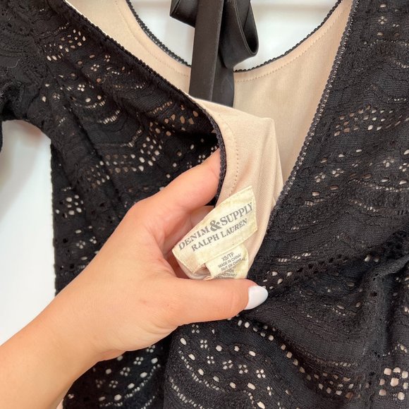 Little Black Dress- Denim Supply Ralph Lauren - Picture 4 of 5